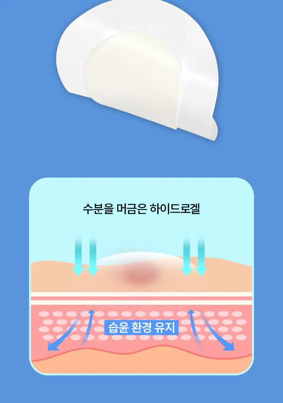 [물린 상처 보호&긁음 방지]케어플러스 이치 스팟 커버 패치 36매 상세페이지 9